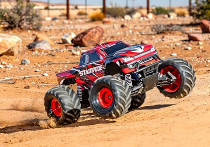 Traxxas Stampede 2WD XL-5 Monster Truck with Battery and Charger - Red