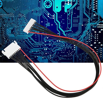 Changor 10Pcs LiPo Balance Extension Cable, JST XH 8S 30cm Balance Lead Wire Set, for RC Car Plane Drone Battery Charger Connection