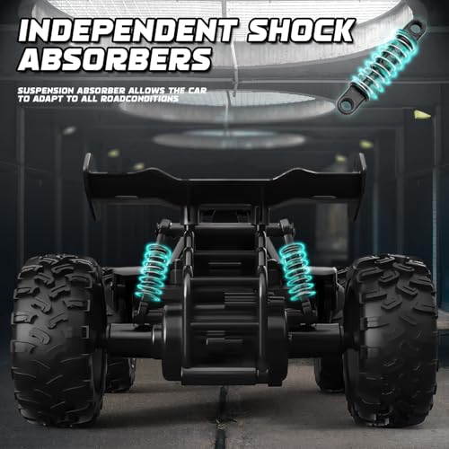 1/18 Scale High Speed RC Cars, 30KM/H 4WD Off-Road Remote Control Trucks for Adults and Kids Boys, All Terrain Truck Toys Gifts - style: 3063