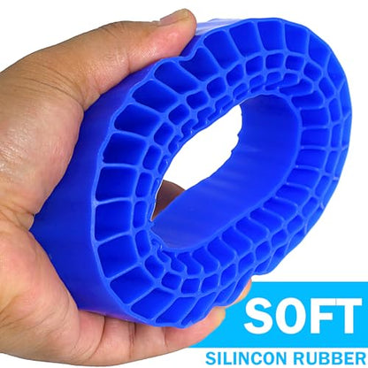 REDSPIDER Silicone Rubber 1.9 tire Inserts，Light Weight Waterproof Soft and Highly Elastic Inner Filler，for 1/10 RC Crawler Car 1.9 Crawler Tires Upgrade. (Blue) - color: Blue