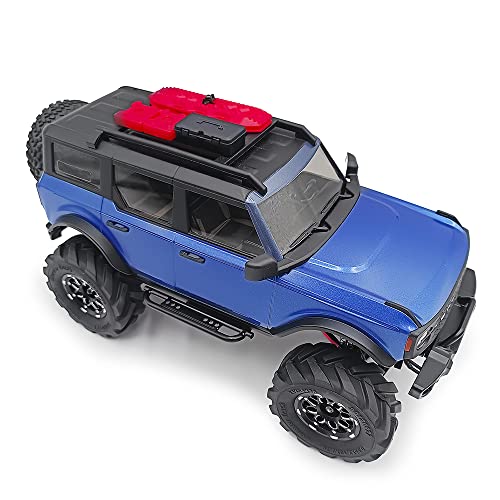 Metal Pedal Side Board Rock Sliders Upgrades for All Axial SCX24 Deadbolt JLU C10 CRC Bronco Gladiator 1/24th RC Crawler Car
