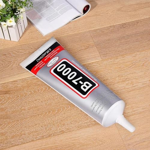 B7000 Super Glue,Multi Functional Glue Transparent Paste Adhesive Multi-Function Repair Glues Suitable for Phone Jewelry Glass Wood Metal Fabric (25ml-1pcs) - color: 25ml-1pcs