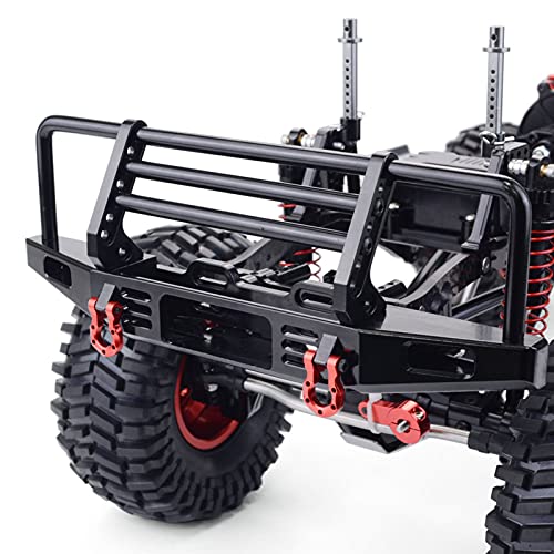 Srliya Metal RC Car, Adjustable Front Bumper Accessories, Fit for SCX10 1/10 RC Crawler Car