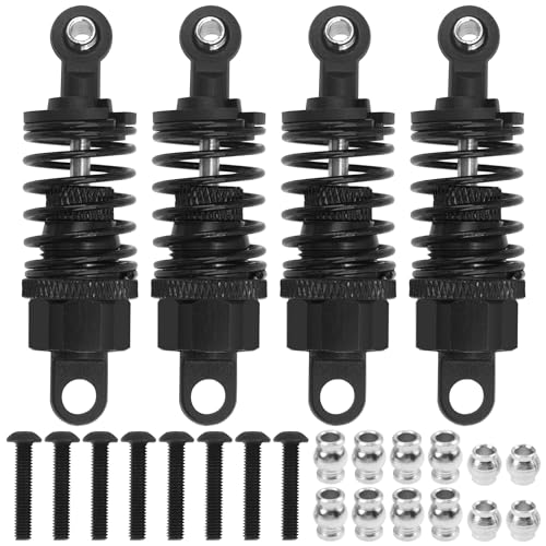 52mm Shock Absorbers Assembled & Hard Plastic 1/10 RC Drift Car Tires & Wheel Rims 12mm Hex