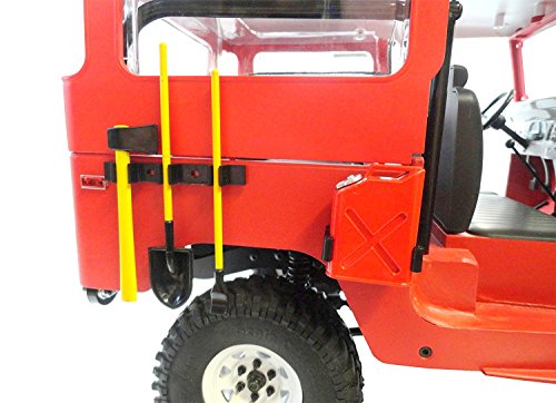 1/10 RC Rock Crawler Scale Accessory Set W/Gas Can, Winch, Jack, Shovel, Axe, & Pry Bar 4053