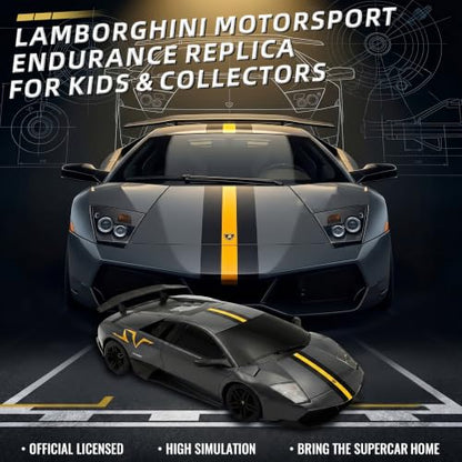 1:24 Official Licensed Lamborghini Murcielago LP670-4 Superveloce RC Car | Official Lamborghini replica,2.4G stable signal,rubber racing tires,ideal gift toy for boys ages 4-7, 8-12 and adults - color: Lambo-1:24 Lambo Murciélago Sv