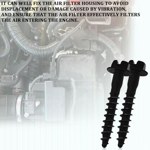 5PCS Air Box Screw, Universal Air Filter Box Screws Kit, Rust-Proof Fasteners Automotive Accessories GM Style Screws for Chrysler Chevrolet Dodge Jeep Pontiac