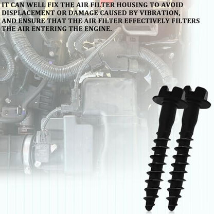 5PCS Air Box Screw, Universal Air Filter Box Screws Kit, Rust-Proof Fasteners Automotive Accessories GM Style Screws for Chrysler Chevrolet Dodge Jeep Pontiac