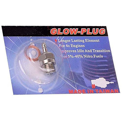 Hot 70117 Spark Glow Plug No.3 N3 Platinum/Iridium Super Glow-Plug for RC HSP Nitro Engine Car Truck Buggy (Pack of 3)