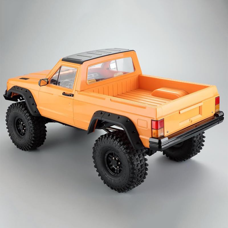 RC Car Hard Body Shell Kit,313mm Wheelbase Cherokee Body Car Shell for 1/10 RC Crawler Axial SCX10 & SCX10 II 90046 90047 TRX4 Kit (Orange, Pickup A) - color: Orange, Pickup a