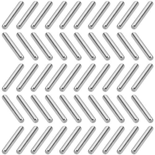 50Pcs Vgoohobby 1.5x10mm Dowel Pin Hex Wheel Hub Nut Pins Hinge pin Compatible with WPL Wltoys 124017 12428 HBX MJX Hyper Go 1/12 1/14 1/16 RC Car