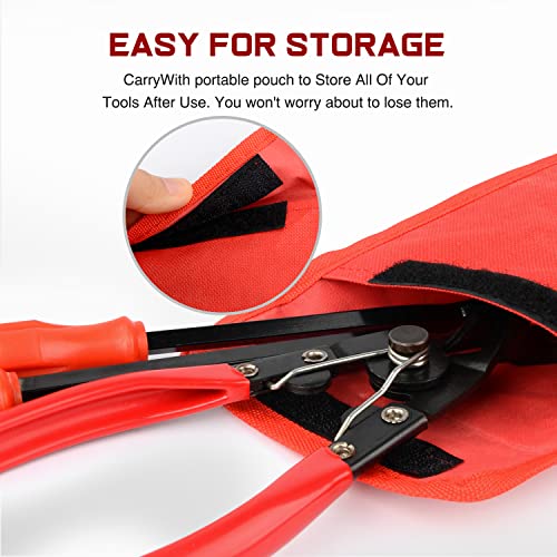Nilight 3PCS Clip Pliers Set & Fastener Remover Auto Trim Removal Tool Kit | Auto Upholstery Combo Repair Kit with Storage Bag for Car Panel Dashboard - color: 3pcs Fastener Remover