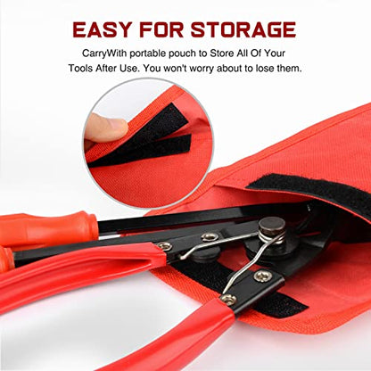 Nilight 3PCS Clip Pliers Set & Fastener Remover Auto Trim Removal Tool Kit | Auto Upholstery Combo Repair Kit with Storage Bag for Car Panel Dashboard - color: 3pcs Fastener Remover