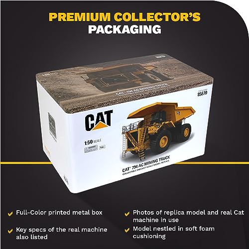 1:50 Caterpillar 794 AC Mining Truck - Diecast Masters - High Line Series - 85670