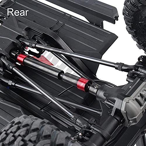 TRX4 Metal CVD Drive Shaft for 1/10 RC Crawler Car 324mm Wheelbase Traxxas TRX-4-2Pc Set