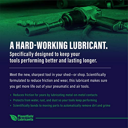 Air Tool Oil - Premium Pneumatic Grease/Air Gun Oil Lubricant & Stabilizer - 1 oz - High Performance Spray - Ideal for Maintaining Pneumatic Tools - Made in The USA!