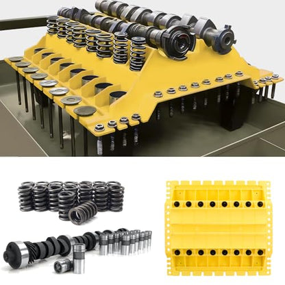 Engine Cylinder Head Organizer Valves Tool,Engine Organizer Parts Tray,Valvetrain Organizer Trays,Engine Cylinder Head Tray Organiser,Store Car Cylinder Head Parts (Valves, Springs, Camshafts)