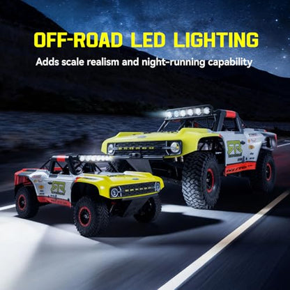 FCXㅤ FMS 1/18 Ford Bronco U4 S RC Truck, Hobby RC Crawler with Remote Controlled Lighting, Cooling System 4WD Drivetrain RC Crawler for Adults, Brushed RTR, 2024 - color: 2024