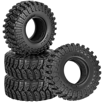 RC 1.3 Soft Silicone Rubber Wheel Tires for 1/18 TRX4M/Ascent-18/FMS 1/24 SCX24 RC Crawler,1.3" Soft Mud Terrain/Rock Crawling/Swamp Claw Mud Terrain/Road RC Tires 4Pcs,Style (A) - style: 4Pcs 1.3 Rubber Wheel - (A)