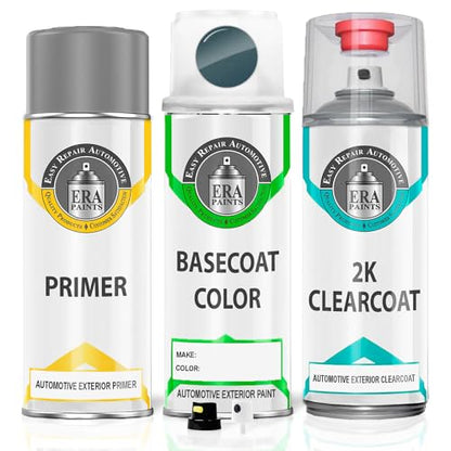 ERA Paints 8U3 - Hypnotic Teal Mica for SCION Exact Match Automotive Touch Up Paint Spray - 2K Premium Kit - style: Spray - 2K Premium Kit