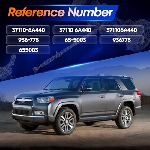 Rear Drive Shaft Prop Shaft Driveshaft Assembly Fit for Toyota 4Runner 2003 2004 2005 2006 2007 2008 2009 4.0L 4WD, OE 936-775, 371106A440 - size: Fit 2003-2009 4Runner 4.0L 4WD