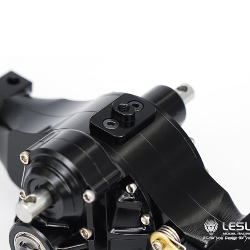 LESU Metal Rear Axles Differential Lock for RC 1/14 Tractor Truck Model Accessories