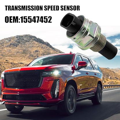 Transmission Speed Sensor, Vehicle Speed Sensor (VSS), Compatible with Chevy Trucks/GM/Cadillac Blazer Yukon Suburban, Replaces 15547452 917616 12215001 2VSS0064 GM1317576 5S4668