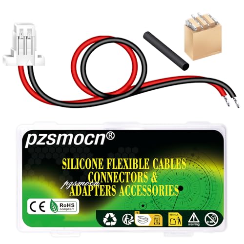20 Sets/80 Pcs Mini Micro JST-SH-SMD-VHR 1.0mm 2-Pin Connector Kit | Premium Automotive Wiring, Heavy Duty Terminals, Reliable Circuit Board, High Temperature Housing, Easy Project Assembly - size: 2-Pin, style: JST-SH-VHR