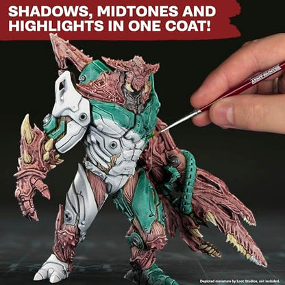 The Army Painter, Speedpaint 2.0 Sci-Fi Bundle, 6 x 18 ml | Oro, argento, verde, giallo, marrone e rosso, per dipingere miniature Warhammer e Dungeons and Dragons - color: Sci-Fi Colours