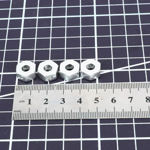 RCAWD Baja Rey Wheel Hex Hub for Losi 1/10 Baja Rey 4WD 1/10 Hammer Rey U4 Rock Racer Upgrades Part