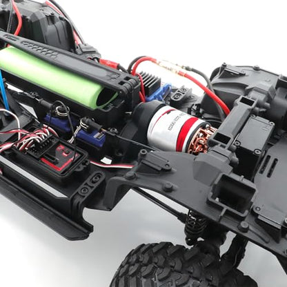 HUIOP 540 Brushed Motor Waterproof Stainless Steel Shell Brushed Motor 17T Climbing Car Large Torque Motor Replacement for Axial SCX10 AXI03007 90046 Redcat Gen8 TT02,Brushed Motor