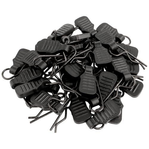 30-Pack Mini Clips RC Cars Body Clip Pins with Pull Tabs for 1/24 1/28 1/36 Scale Micro Trucks Compatible with Axial SCX24 Wrangler JLU CRC JT Gladiator FCX24 WLtoys K969 - color: 0.7mm