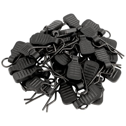 30-Pack Mini Clips RC Cars Body Clip Pins with Pull Tabs for 1/24 1/28 1/36 Scale Micro Trucks Compatible with Axial SCX24 Wrangler JLU CRC JT Gladiator FCX24 WLtoys K969 - color: 0.7mm