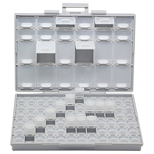 Aidetek BOXALL96 96 lids Enclosure SMD SMT Surface Mount SMD SMT Parts Box Lab - style: BOXALL96