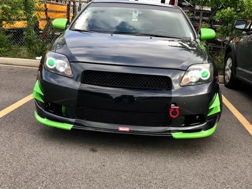 iJDMTOY Emerald Green 15-SMD LED Accent Ambient Lighting Kit Compatible with Car Motorcycle Projector Lens Demon Eye Retrofit - color: Green