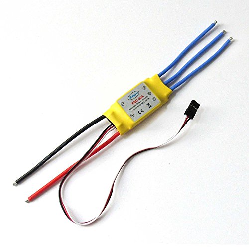 30A Brushless Speed Controller ESC for RC Helicopter Airplane Multirotor(Pack of 4) - size: 4pcs