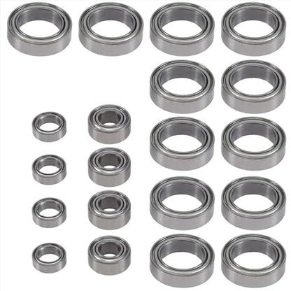 Bearing Kit for JLB for Cheetah 11101 21101 J3 for Speed BE001 BE002 BE003 1/10 rc Car Spare Upgrade Parts 20Pcs Ball Bearing Set