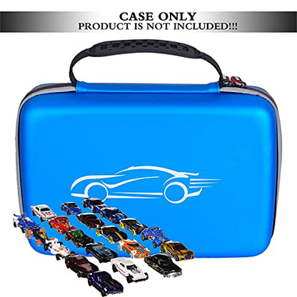 Hard EVA Protective Carrying Storage Case for Hot Wheels 20-Car Pack,Hot Wheels 24-Car Pack, Matchbox Cars Case (Case Only) (EVA Storage Case)