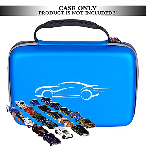 Hard EVA Protective Carrying Storage Case for Hot Wheels 20-Car Pack,Hot Wheels 24-Car Pack, Matchbox Cars Case (Case Only) (EVA Storage Case)