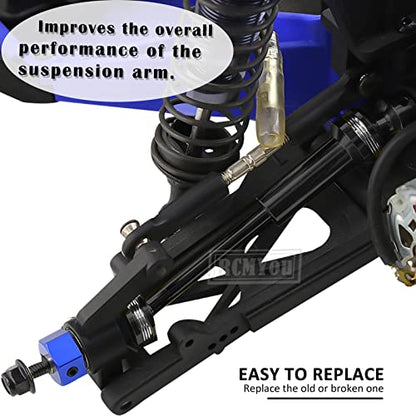 RC Stainless Steel Drive Shaft CVD Upgrades Part for 1/10 Slash VXL 4X4,Rustler/Stampede/Hoss VXL 4X4 4WD,4PCS Front Rear #45 Axles with Hex,Black - style: Black for 1/10 4wd
