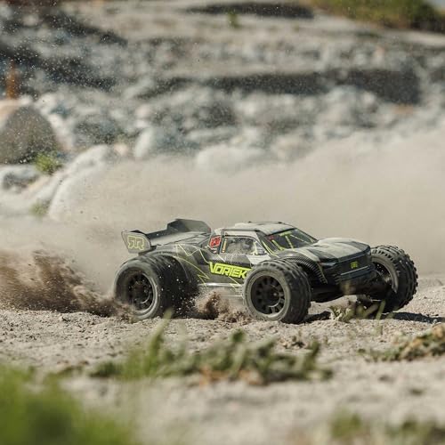 ARRMA RC Truck 1/10 VORTEKS 223S DSC 2WD RTR Brushless Stadium Truck, Yellow,(Lipo Battery and Charger Not Included) ARA3505T1 - color: Yellow