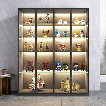Premium LED Light Strips Kit: 6 x 12 Linkable Bars + Rocker Switch for Warm White Ambient Lighting in Cabinets, Closets, Shelf, Display Case, Showcase Lighting, 3000K Warm White | 3000K Warm White, PCB Cabinet Lighting for Kitchen Shelf, Display Case, Boo