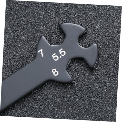 Hemobllo 6-in-1 RC Wrench Tool for Turnbuckles Adjustable Rod Wrench for RC Car Black Multifunctional Repair Tool Ergonomic Grip