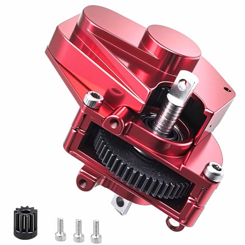 SCX24 Aluminum Transmission Case | Complete Gearbox Upgrade for 1/24 Axial RC Crawler