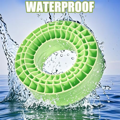 Silicone Rubber Insert Foam for 132-134mm (5.25" OD) 2.2" Tires (Green 4pcs) - color: Green 4pcs