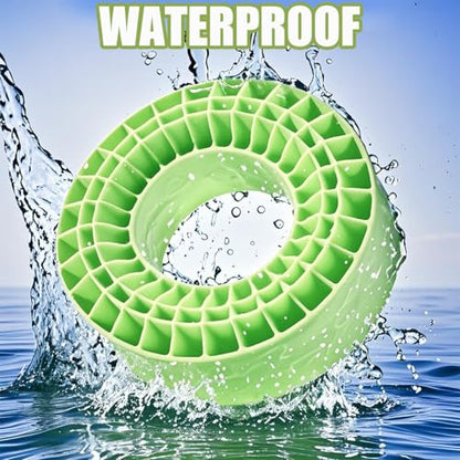 Silicone Rubber Insert Foam for 132-134mm (5.25" OD) 2.2" Tires (Green 4pcs) - color: Green 4pcs