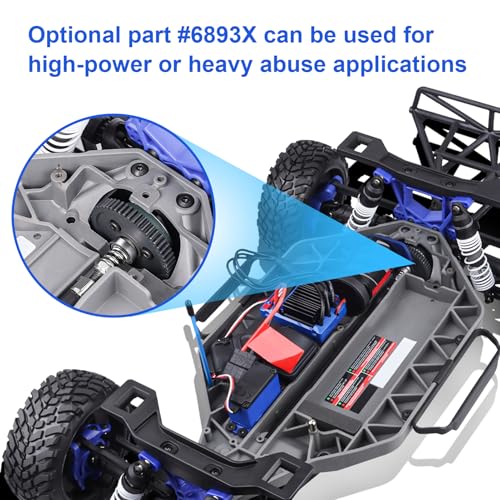 6878 Complete Slipper Clutch Assembly Slipper Clutch Assembly Kit Replacement Parts for Traxxas Slash 4X4/ Stampede 4X4 / Rustler 4X4 1/10 Scale Models