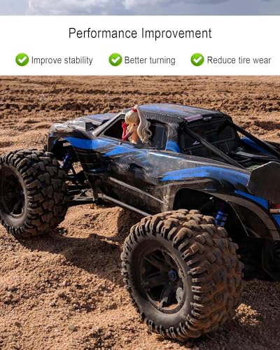 RC Car Differential and Differential Drive Gear Compatible with Hyper GO H16GT H16DR H16BM 1:16 1:14 Scale Replace 16420Y 10402Y Powder Metallurgy Material