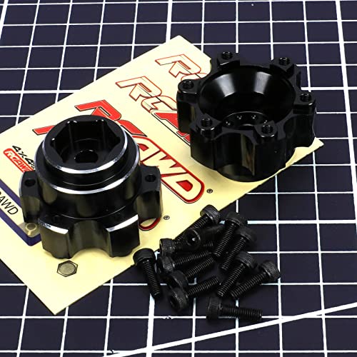 RCAWD Alloy Wheel Hex Adapters 1/10 6x30 to 14mm PRO634600 for Proline Series Wheel Tires Upgrade Parts