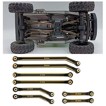 SWX Suspension Links Clips for SCX24 1/24 Crawler Black | Suspension Links, Clips, Black, SCX24, 1/24 Crawler, Upgrade - color: Black